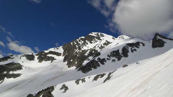 Looking back towards Ursus Minor Mountain
