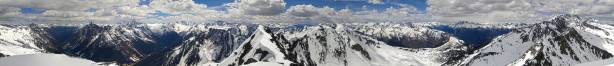 Summit Panorama. Click to view large size.
