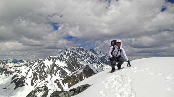 Me on the summit of Grizzly Mountain