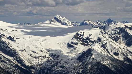 Illecillewaet Neve with Mt. Macoun behind