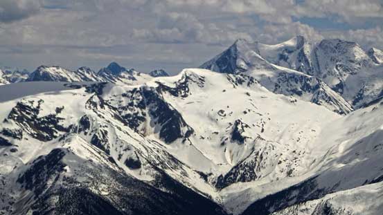 Youngs Peak and Asulkan area