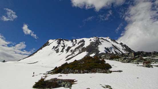 Looking back towards our objective