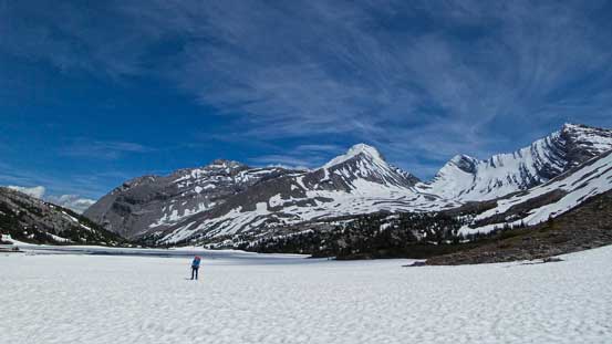 Leaving Aster Lake behind