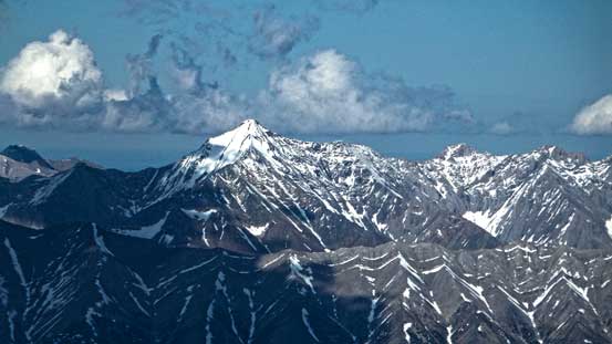 Storm Mountain in Highwood Pass area