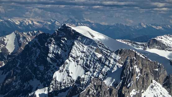 Even Mt. Abruzzi looks small from here. 