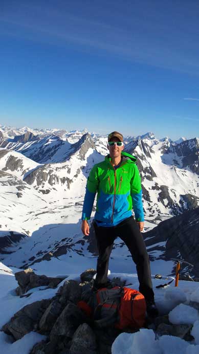 Vern on his 400th summit