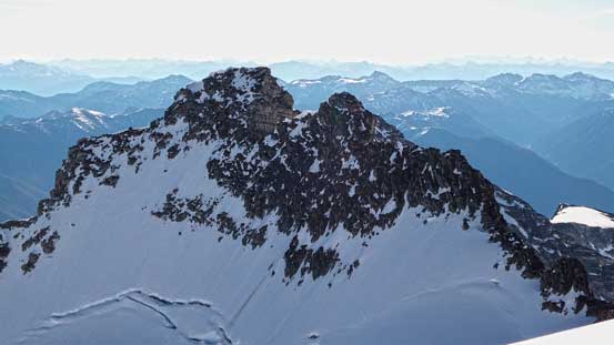 Other peaks on Mt. Rogers massive including Swiss, Fleming and Grant