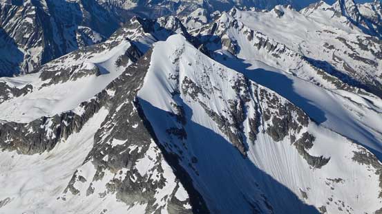 Mt. Sifton looks like a tiny bump from here