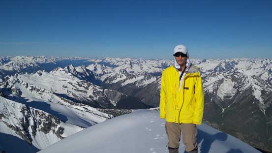 Me on the summit of Rogers Peak
