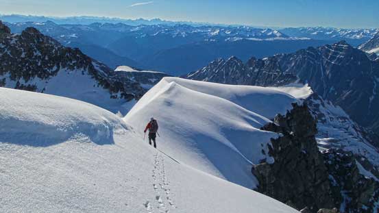 Starting the descent