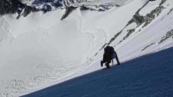 Front-pointing all the way down