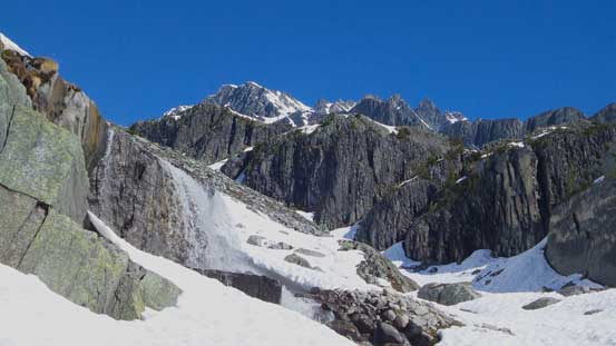 There's a neat waterfall