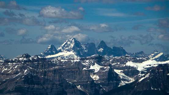 The intimidating Mt. Goodsir