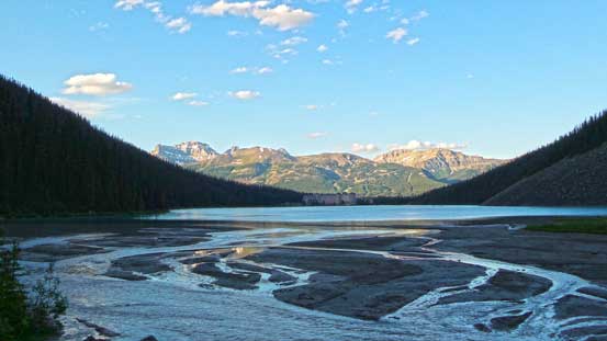 At the back of Lake Louise