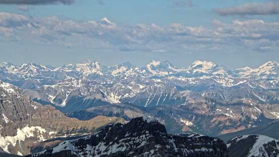 Giants in the southern Selkirks. Those are peaks south of Mt. Dawson and I'm not familiar with their names