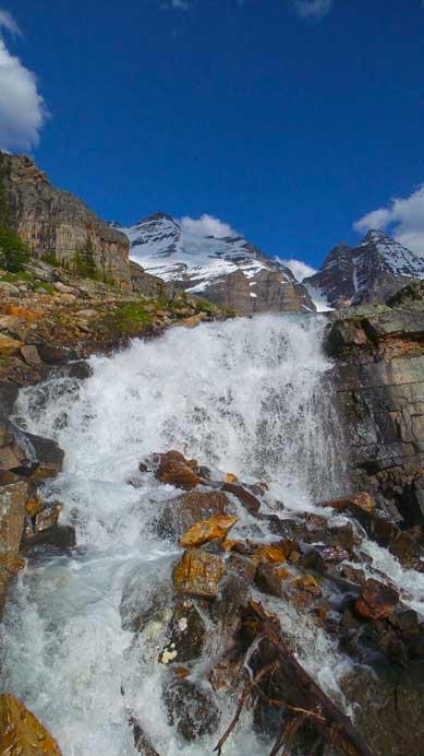 We passed by this mini waterfall