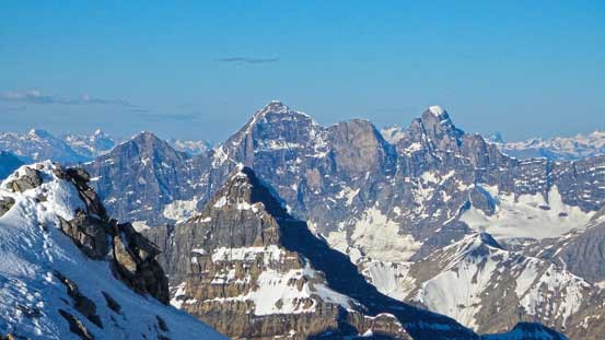 The three peaks of Mt. Goodsir