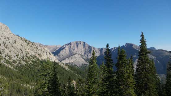 A view towards Wendell Mountain