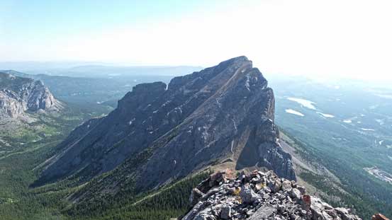 Looking back at the classic Mt. Yamuska