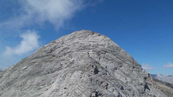 Ben and Ken below Peak 3, studying the slabs