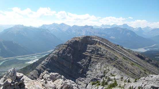 Ahead is Loder Peak. I hadn't done it so that counts as a summit for me.