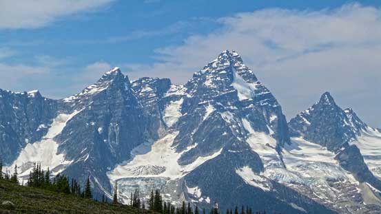 Terminal Peak, Mt. Sir Donald and Uto Peak