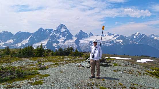 Me on the summit of Bald Mountain