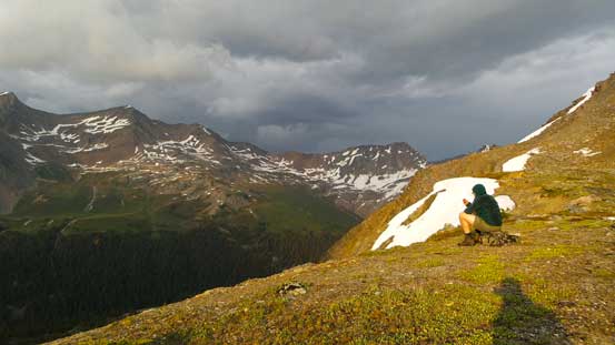 Eric taking in some views
