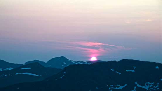 A typical smoky sunrise