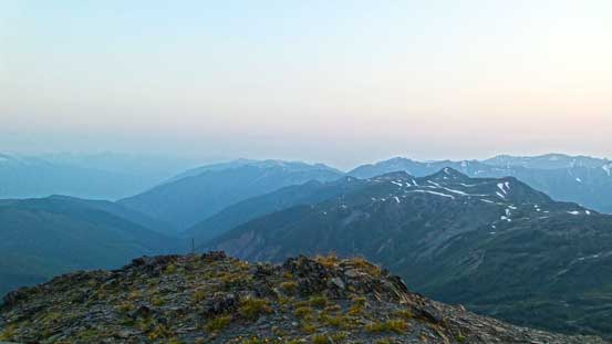 More of the dawn view. This is looking north. 