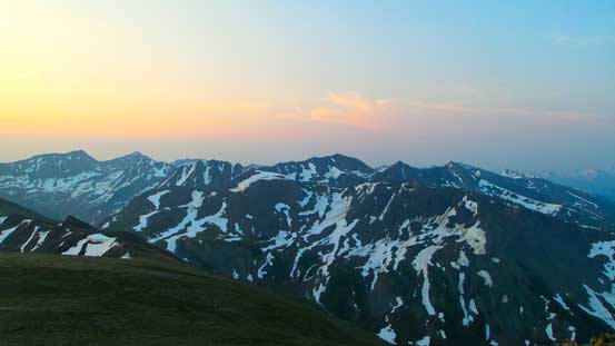 More of the Dogtooth Range. 