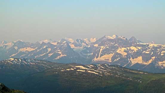 The southern Selkirk giants - Mt. Wheeler et al. 