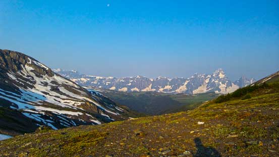 A view of Sir Donald from near Grizzly Col