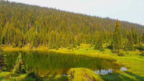 A tarn on the return