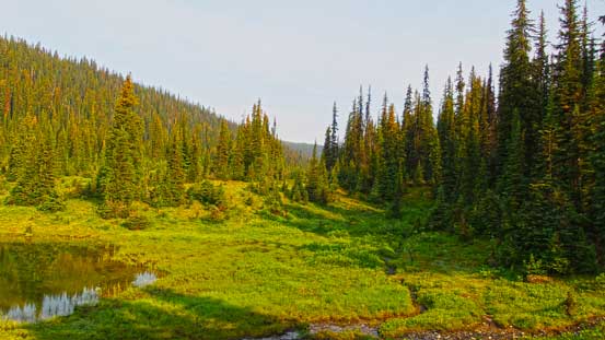 The boring and long hike-out