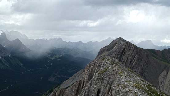 Looking north over Opal Ridge