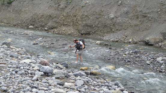 It didn't work out so he had to ford it