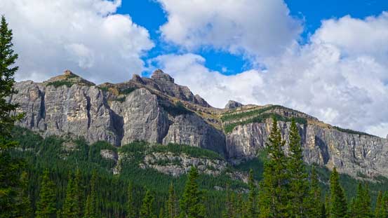 To our left was the impressive Phantom Crag