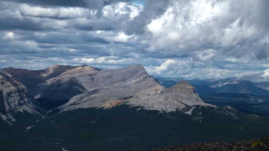 An unnamed peak looking north. Further north would be Panther River area