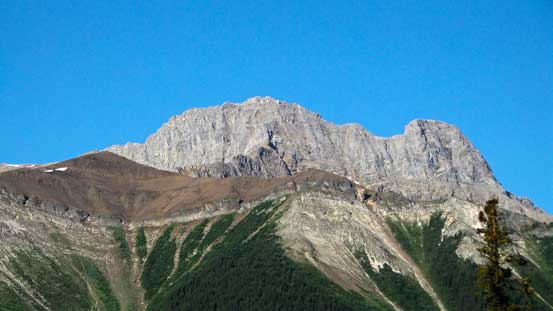 Looking back towards Redan Mountain