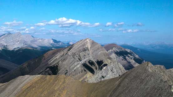 I ascended Mt. Cumnock last year. That was a long hike in..