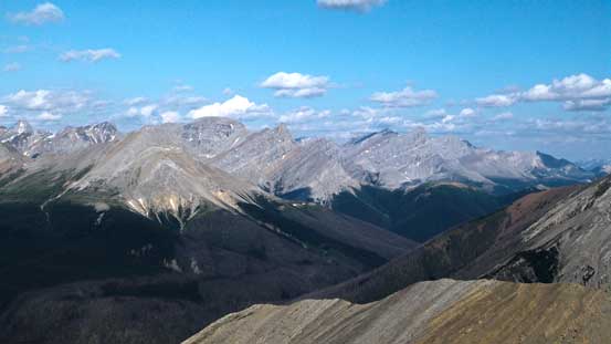 Mt. Tory right of center, very obscured and remote
