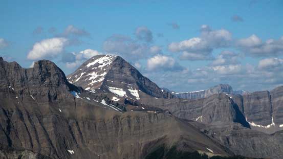 A view of Whitecap Mountain