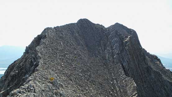 The rest to the summit was easy