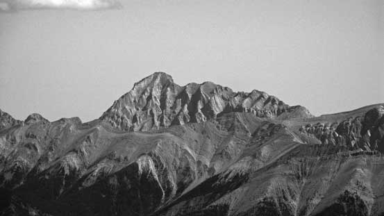 A zoomed-in view of Mt. Aeolus on Bosche Range
