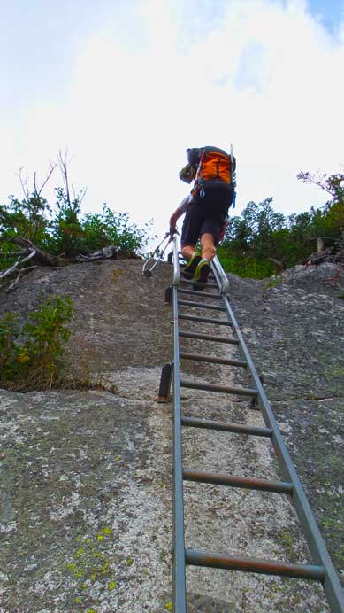 An obligatory shot of this ladder.