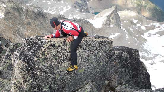 Ferenc negotiating the last few moves