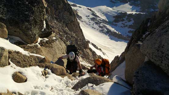 Topping out on Bugaboo/Snowpatch col