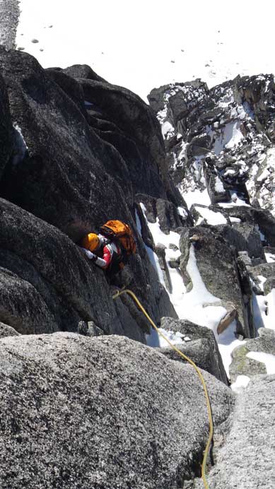 Ferenc following up the first pitch