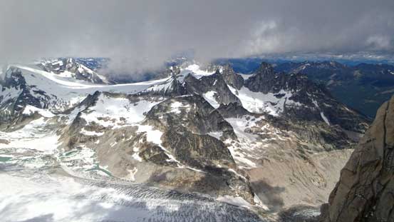 Looking down at the Vowells